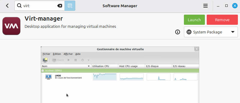 Mint Software Manager